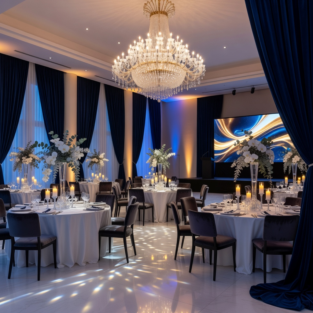 Grand corporate gala decor by D Ultimate Events Malta