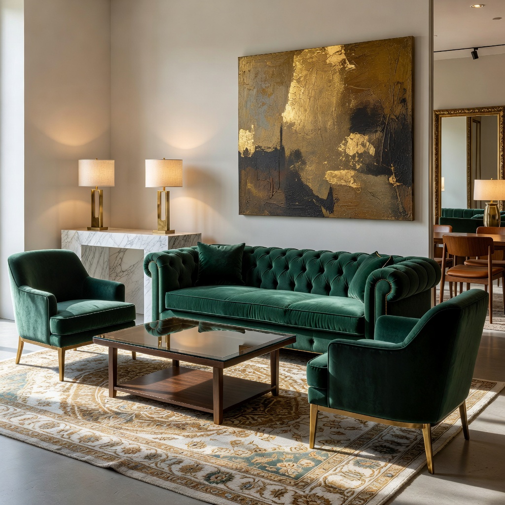 Luxury furniture and decor rentals